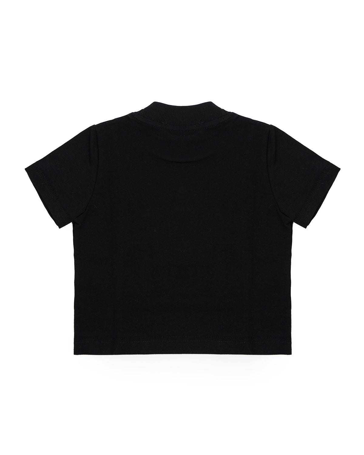 Hinnominate Kids T-shirt Nera con Stampa Logo Frontale per Bambine