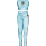 Just Cavalli Kids Completo Verde Acqua con Stampa per Bambine