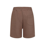 MSGM Kids Bermuda Marrone con Logo per Bambini (retro)