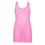 4Giveness Iconic Pin Up Dress Cover Up Pink for Girls
