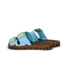 Sensi Kids Prestige Light Blue Double Band Sandal for Children