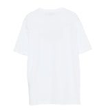 Msgm Kids T-Shirt Bianco con Logo Stampato per Bambine
