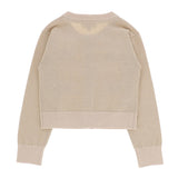 Angel's Face Cardigan Biscotto con Tasche per Neonate