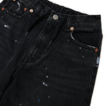 Maison Margiela Kids Pantalone in Denim Nero Unisex