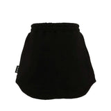 Philipp Plein Kids Gonna Nera in Felpa con Logo Esagono per Bambine