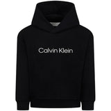 Calvin Klein Kids Black Logo Hoodie for Kids