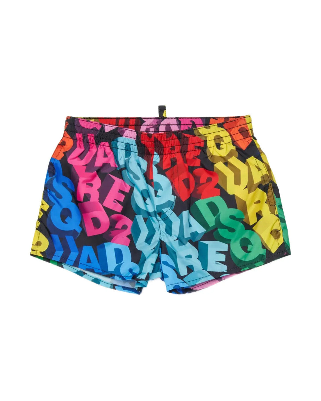 Dsquared2 Kids Costume Multicolor con Logo All-Over per Neonati