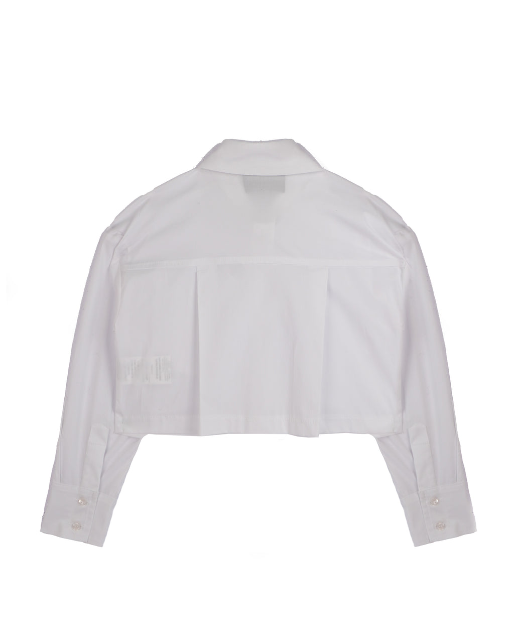 Iceberg Kids Camica Bianca Cropped per Bambine