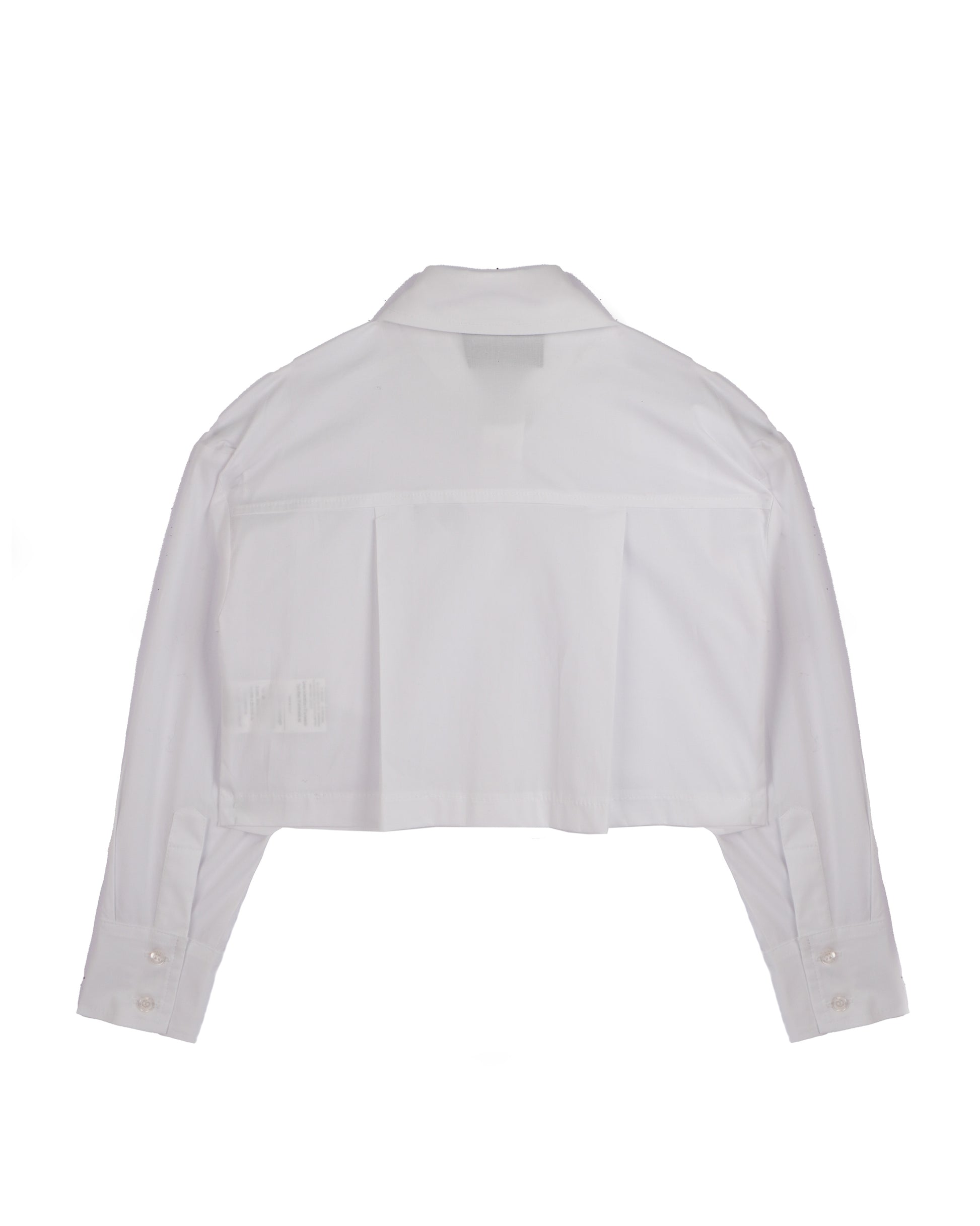 Iceberg Kids Camica Bianca Cropped per Bambine