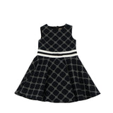 Elisabetta Franchi La Mia Bambina Abito All-Over Nero/Avorio per Neonate