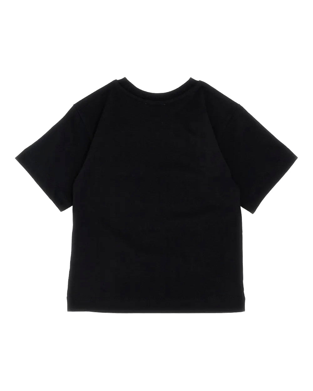 Moschino Kids - T Shirt Nero con Logo per Bambini