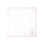 Moschino Kids Coperta Pannna/Rosa a Righe per Neonate