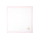 Moschino Kids Coperta Pannna/Rosa a Righe per Neonate