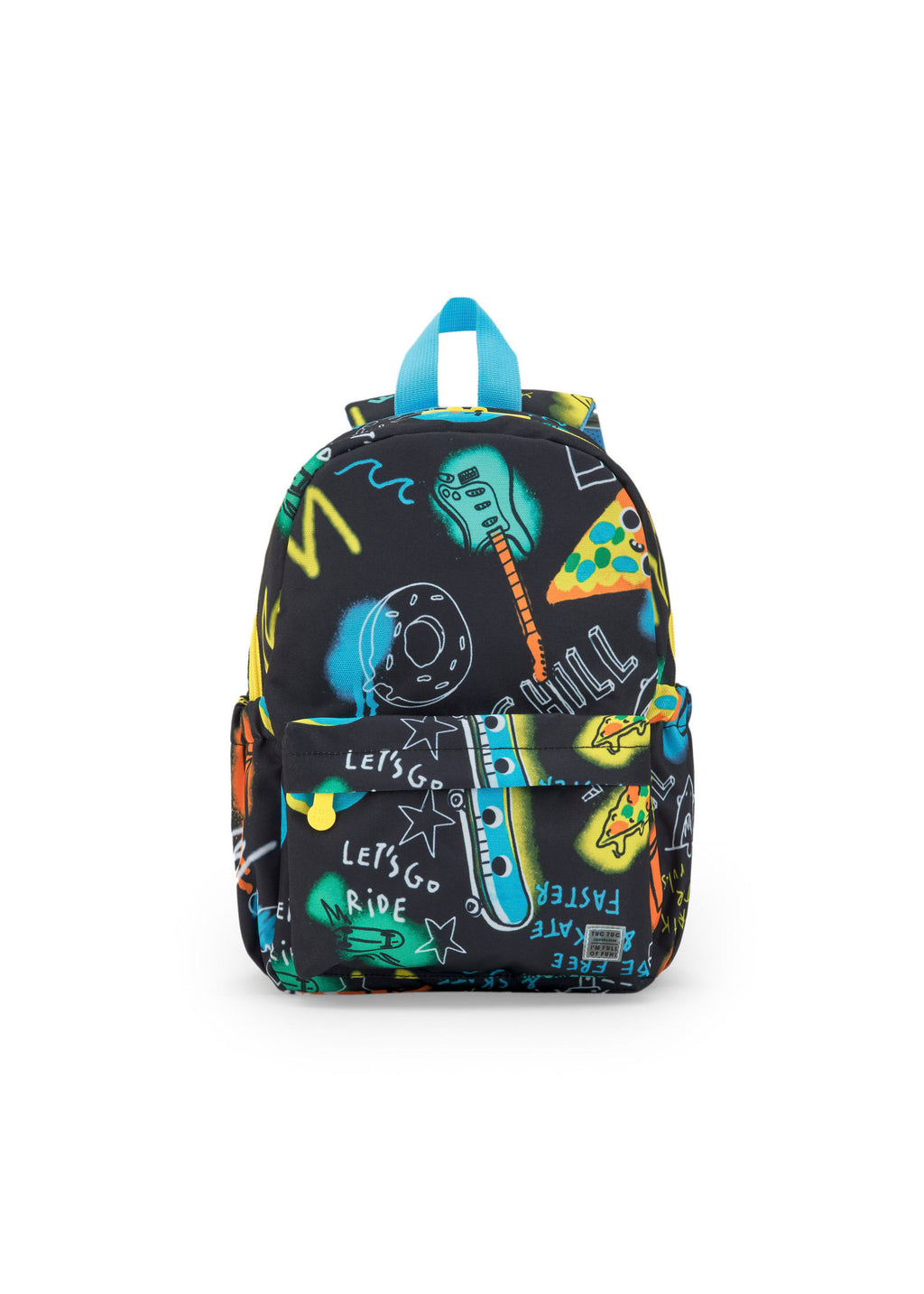 Tuc Tuc Zaino Nero/Multicolor per Neonati