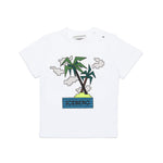Iceberg Kids T-Shirt Bianca con Stampa per Neonati