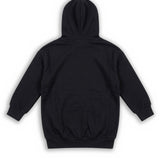 Iceberg Kids Abito Nero con Logo per Bambine
