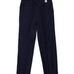 N°21 Kids Pantaloni Blu Gessati per Bambini (retro)
