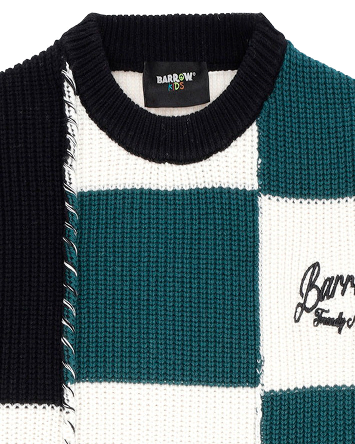 BArrow Kids Maglione PatchWork Girocollo per Bambini