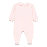 Moschino Kids Tutina Rosa con Stampa Toy per Neonate
