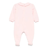 Moschino Kids Tutina Rosa con Stampa Toy per Neonate
