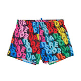 Dsquared2 Kids Costume Multicolor Monogram All-Over per Bambini