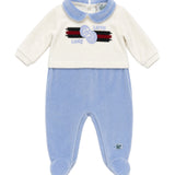 Gabriella Gucci Kids Tutina Footed Stampata per Neonati