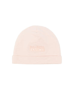 Elisabetta Franchi La Mia Bambina Cappello Rosa con Ricamo Logo per Neonate