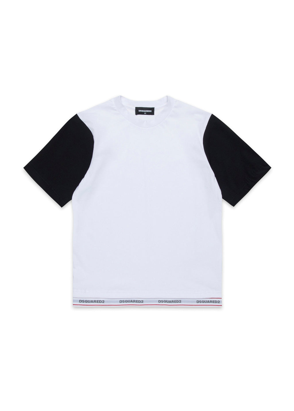 Dsquared2 Kids T-Shirt Bianca con Logo per Bambini