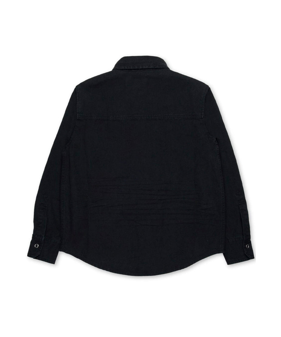 Dsquared2 Kids Camicia Nera ICON per Bambini (retro)