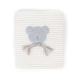 Marlù Asciugamano Vaniglia con Stemma Teddy per Neonati