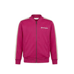 Palm Angels Kids Giacca Bordeaux con Logo per Bambine