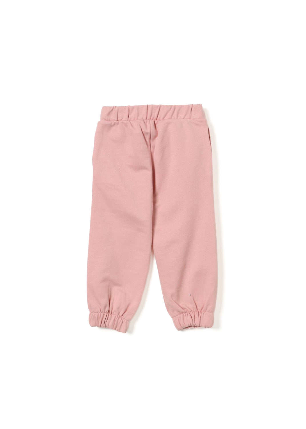 Elisabetta Franchi La Mia Bambina Pantaloni in Felpa Rosa per Neonate (retro)