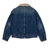 Diesel Kids Giubbino Denim Dirty con Teddy per Bambini