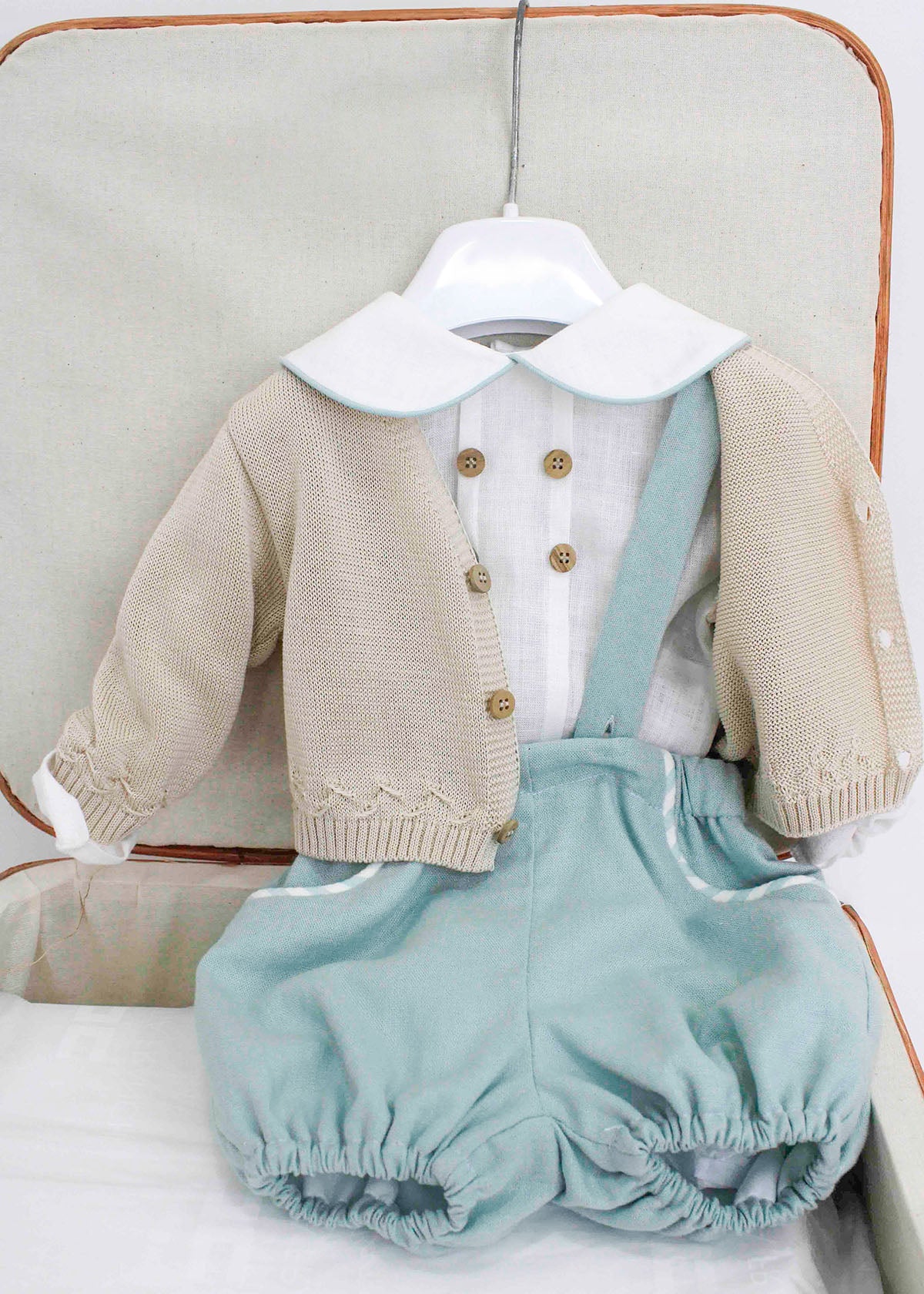 Marlù Complete Cream/Green for Newborns