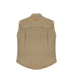 I'M Brian Kids Camicia Beige Smanicata per Bambini
