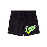 Barrow Kids Costume Boxer Nero con Logo per Bambini
