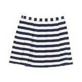 Msgm Kids Gonna Blu/Avorio a Righe per Bambine