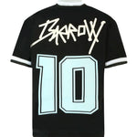 Barrow Kids T-Shirt Nera con Stampa Napoli Unisex per Bambini