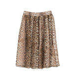 Roberto Cavalli Kids Gonna con Motivo Fantasia/Animalier per Bambine