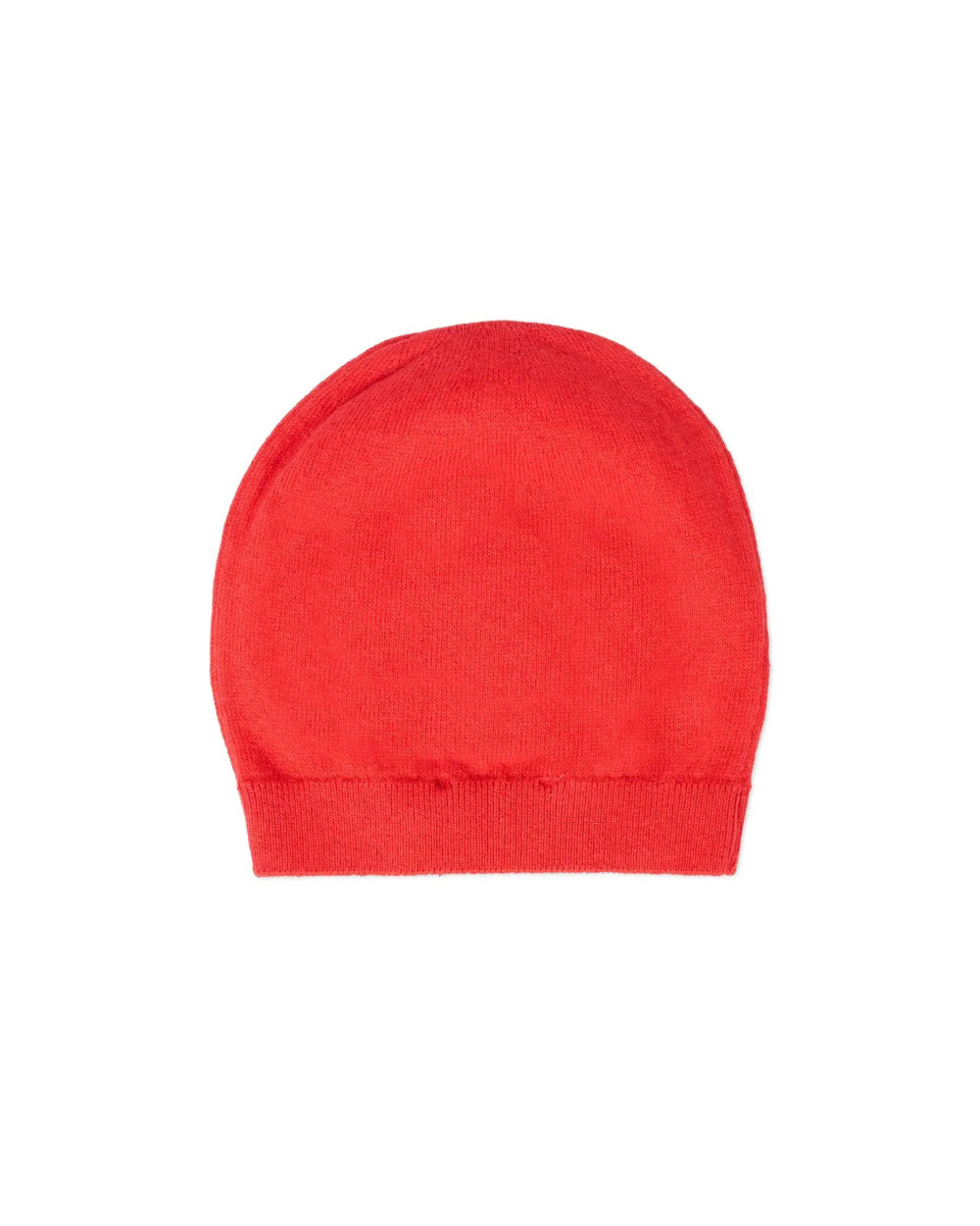 Moschino Kids Cappello Rosso con Logo Teddy per Neonati