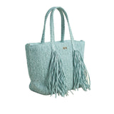 F**K Kids Mini Bag Teal with Logo for Girls