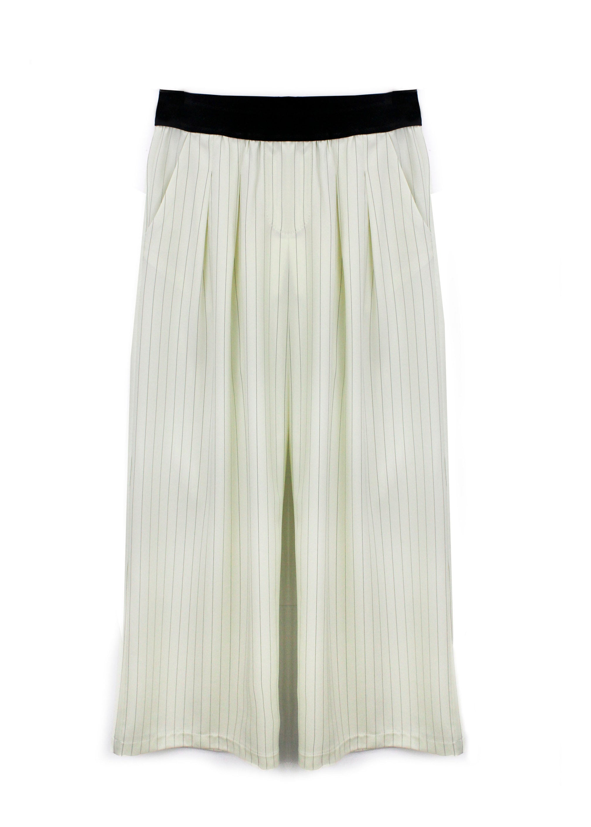 Vicolo Kids Pantaloni a Righe Vaniglia per Bambine