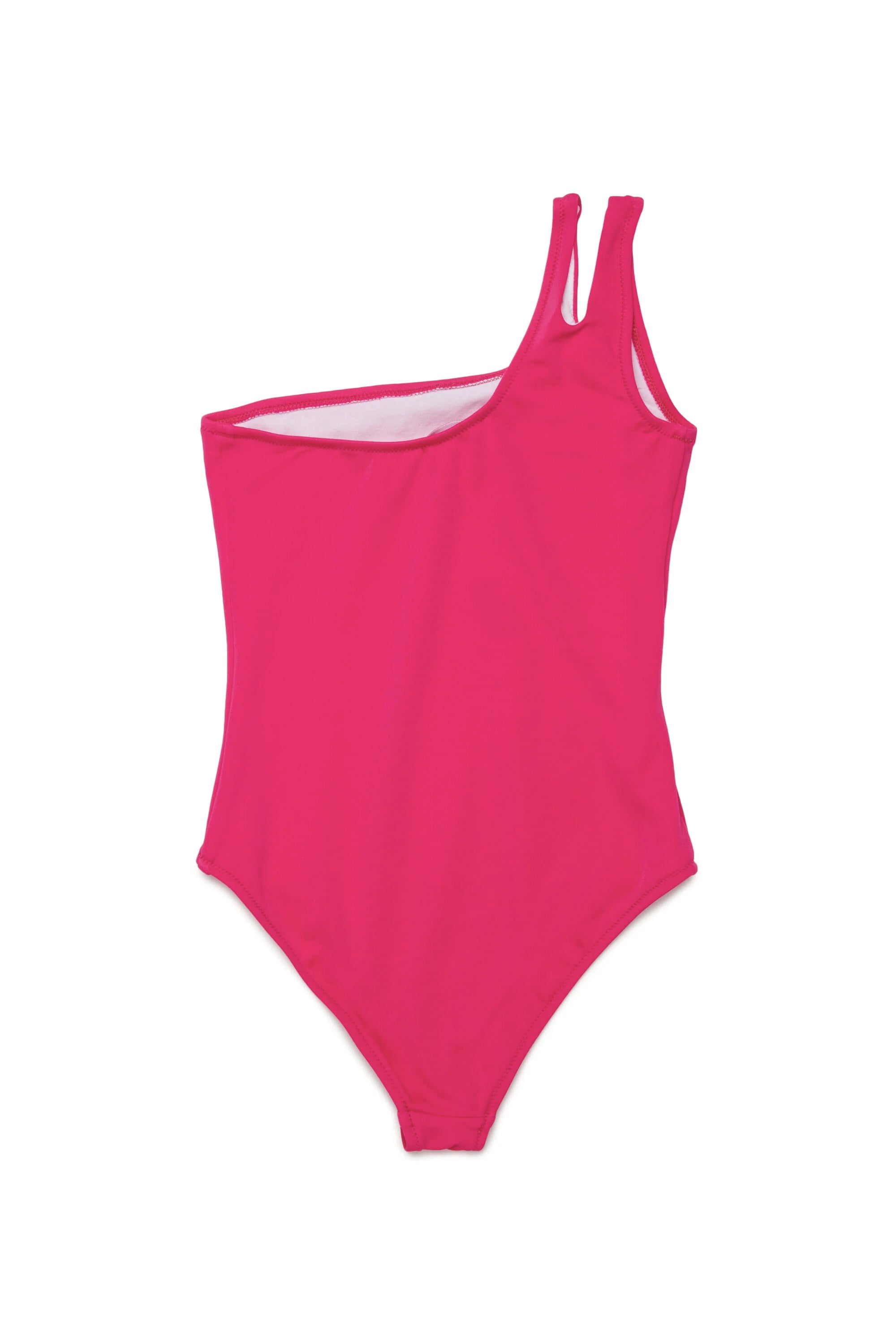 Diesel Kids Costume Intero Fuxia con Oval-D Animalier per Bambine