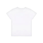 Moschino Kids T-Shirt Bianca con Stampa per Bambine
