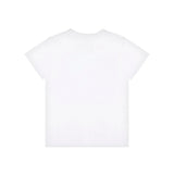 Moschino Kids T-Shirt Bianca con Stampa per Bambine
