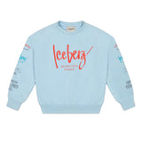 Iceberg Kids Felpa Cielo con Stampe per Bambini
