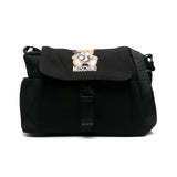 Moschino Kids Borsa Mamma Nera con Fasciatoio