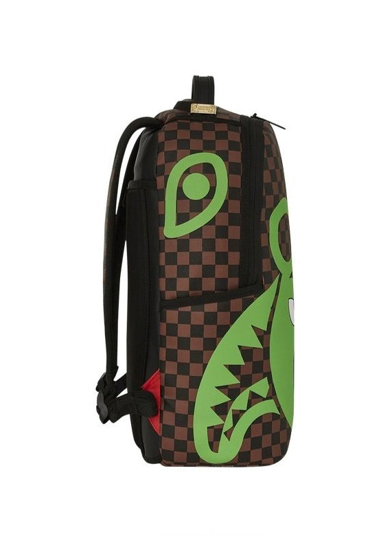 Sprayground Kids Zaino Green Bear Face