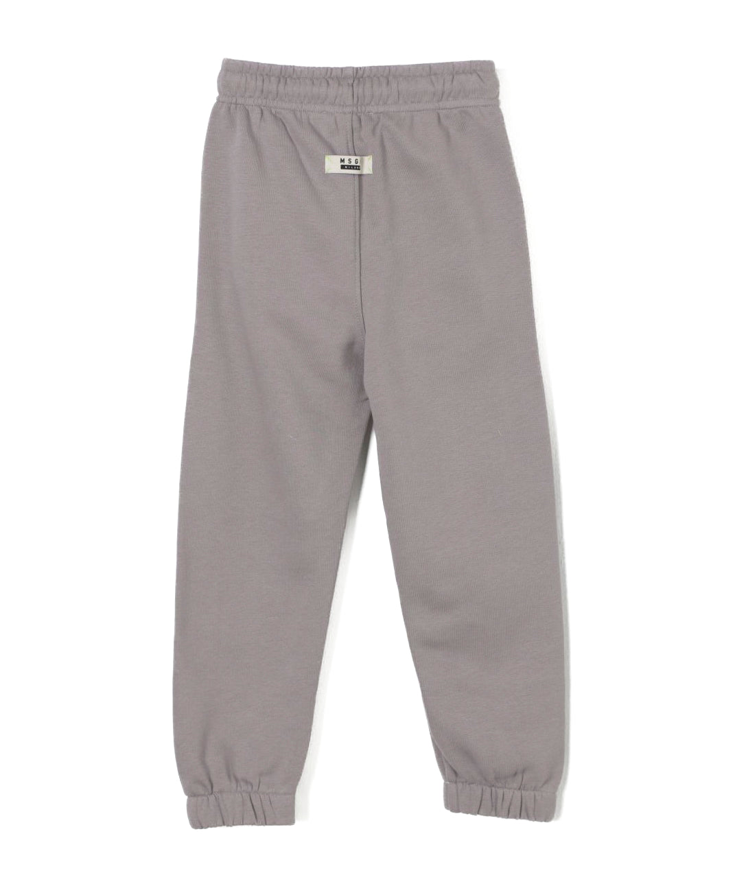 MSGM Kids Pantaloni Joggers Piombo per Bambini (retro)