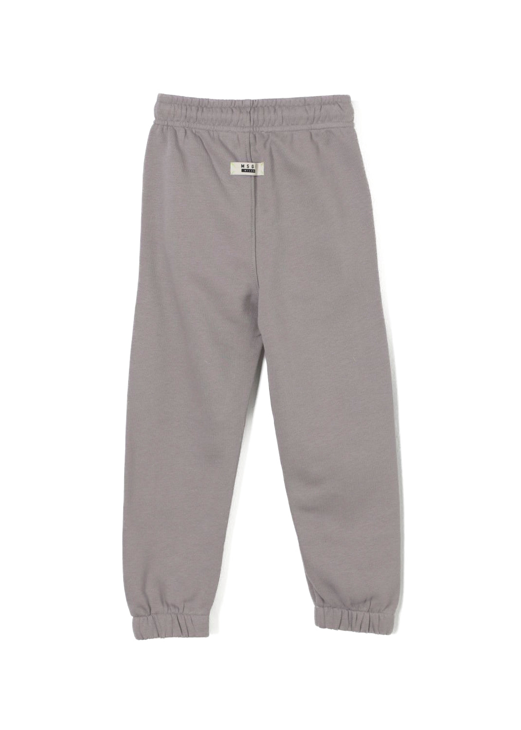 MSGM Kids Pantaloni Joggers Piombo per Bambini (retro)